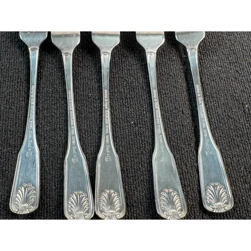 Wallace Brand Ware Stainless Cocktail Forks Seafood 